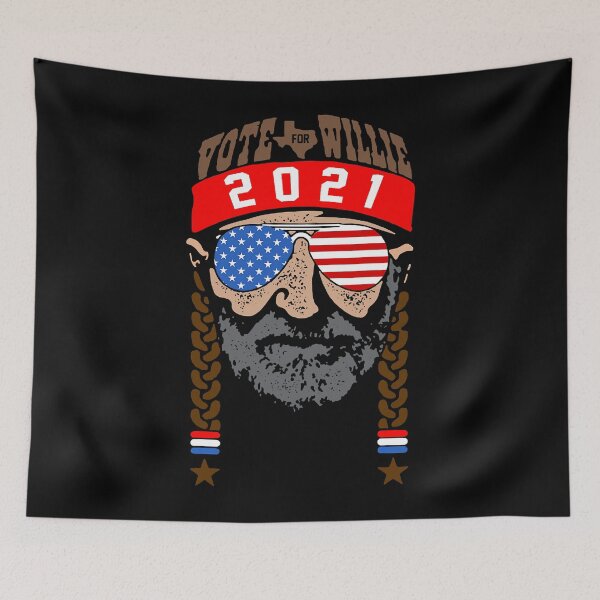 Item preview, Vote For Willie 2021 Vaporware Country Music designed and sold by TarahHimanga.