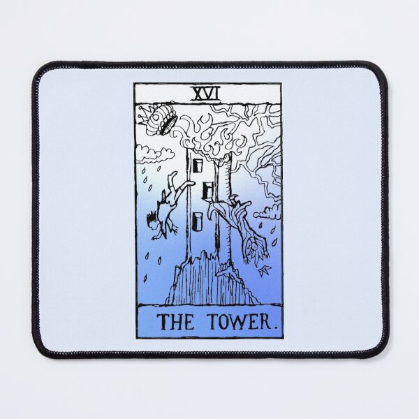 Item preview, Pastel Tarot - The Tower Tarot Card designed and sold by mooneko.