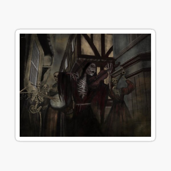 Danse Macabre Sticker
