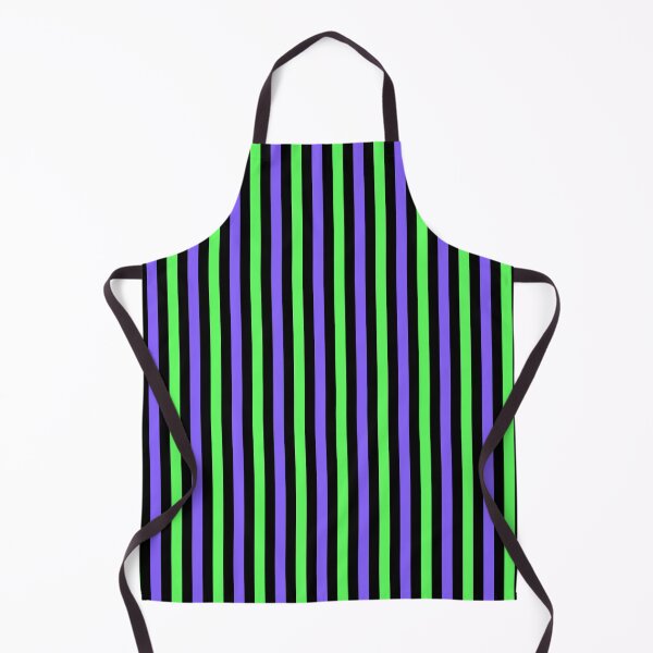 Item preview, Basic Vertical Stripes - Black, Green & Purple designed and sold by TheFrostedDonut.