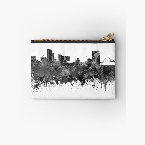 Item preview, Toledo skyline in black watercolor designed and sold by paulrommer.