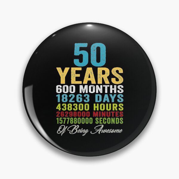 Item preview, 50 Years 600 Months Funny 50 Years Older 50th Birthday Men Women designed and sold by Md. Manjur Ahamed.