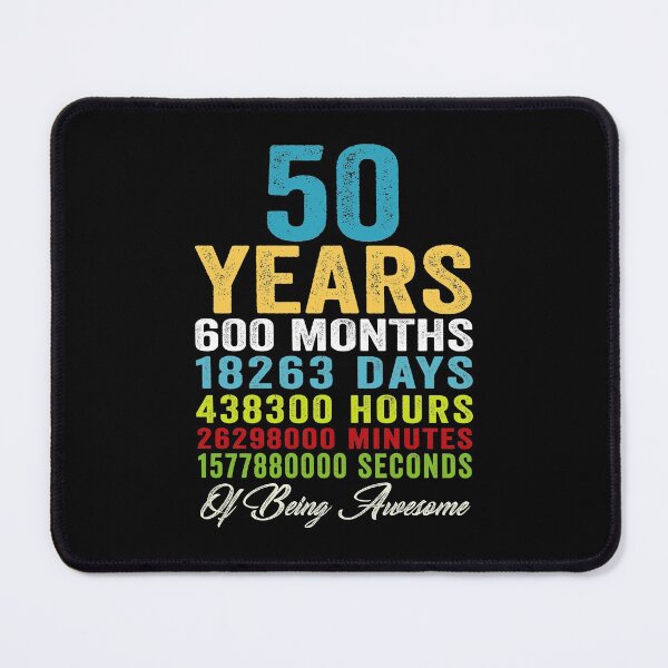 Item preview, 50 Years 600 Months Funny 50 Years Older 50th Birthday Men Women designed and sold by Md. Manjur Ahamed.