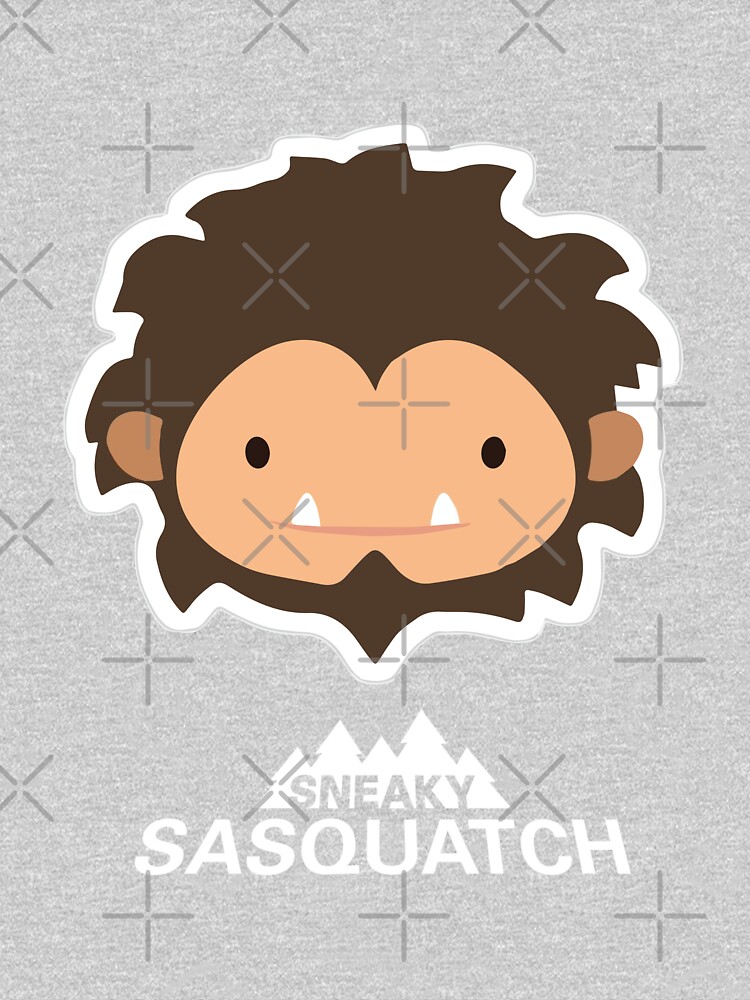 Sneaky Sasquatch Head by slvdesign