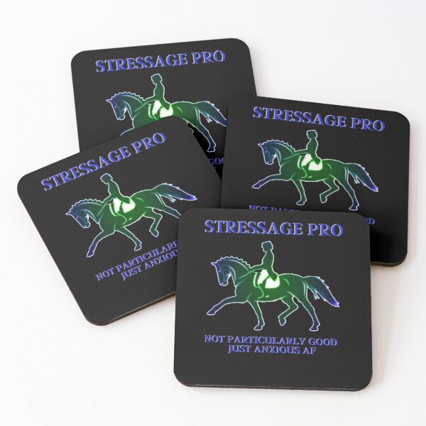 Item preview, Horses Equestrian Stressage Pro Dressage Eventing Funny  designed and sold by TarahHimanga.