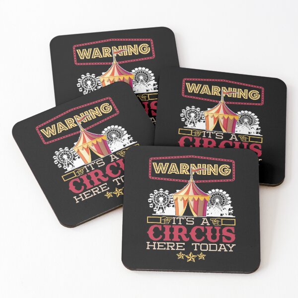 Item preview, Warning Its A Circus Here Today Carnie Party Funny Circus  designed and sold by TarahHimanga.