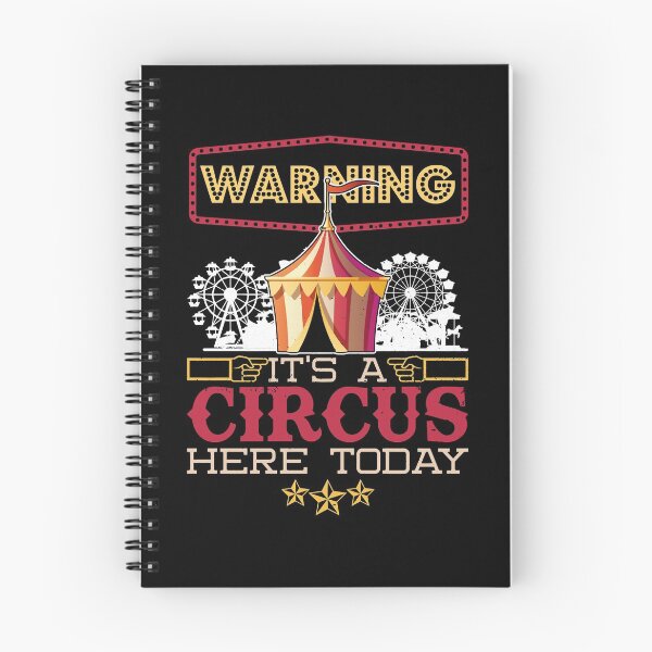 Item preview, Warning Its A Circus Here Today Carnie Party Funny Circus  designed and sold by TarahHimanga.