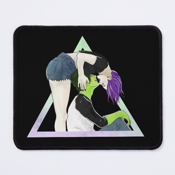 Item preview, Beast Boy and Raven Cute designed and sold by CryptidArt.