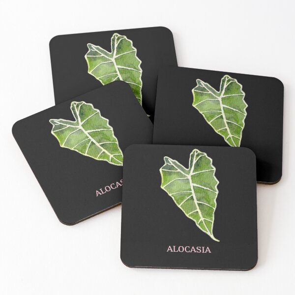 Item preview, Alocasia Houseplant Leaf with Name designed and sold by AlohaHound.