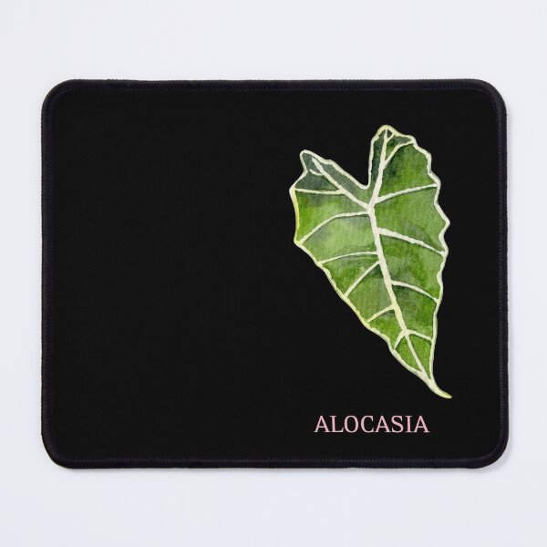 Item preview, Alocasia Houseplant Leaf with Name designed and sold by AlohaHound.