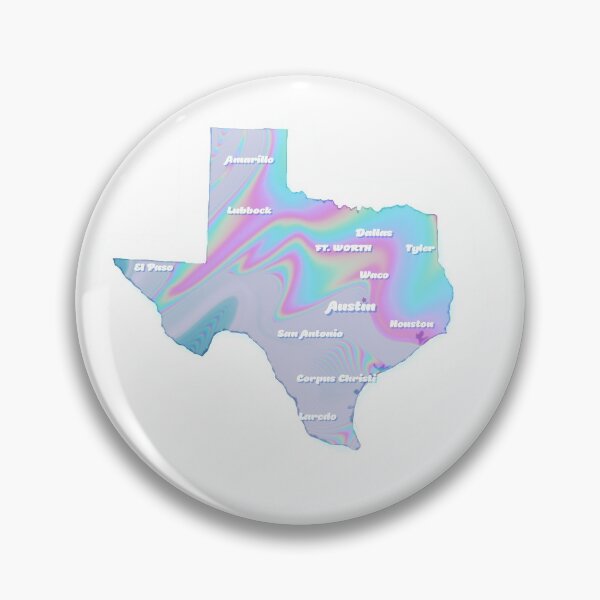 Artikelvorschau, Texas Karte Pastell entworfen und verkauft von AshTreeCrtvCo.
