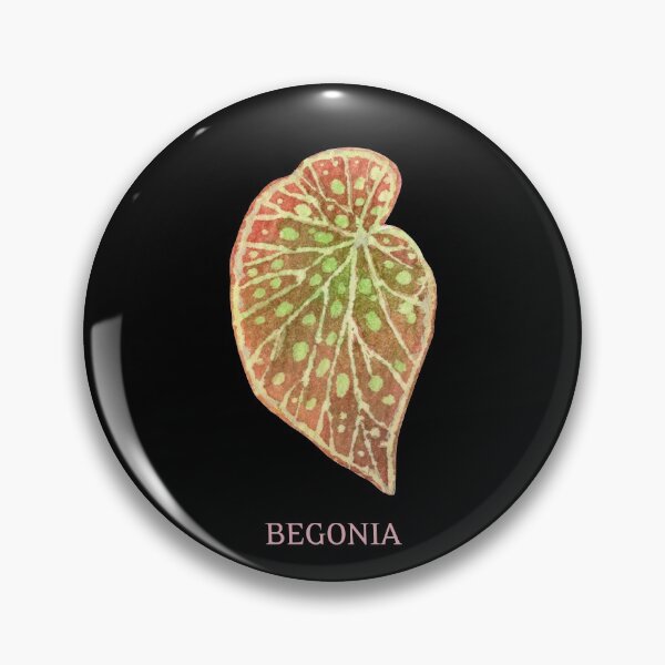 Item preview, Begonia Houseplant Leaf with Name designed and sold by AlohaHound.