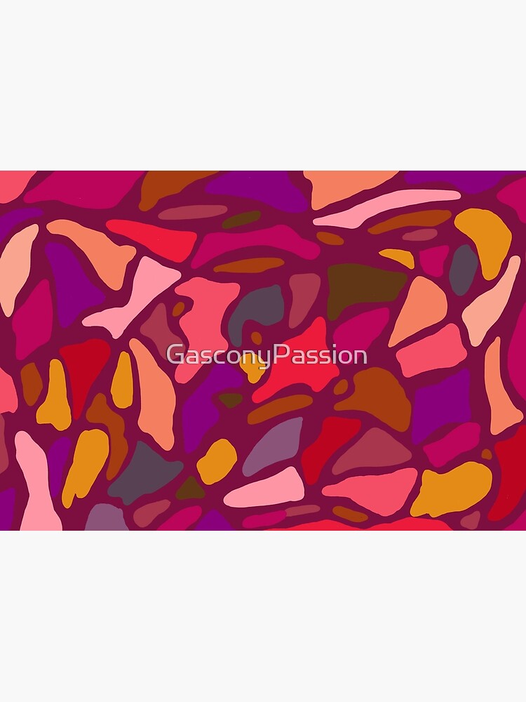 Warm Colours Abstract Design by GasconyPassion