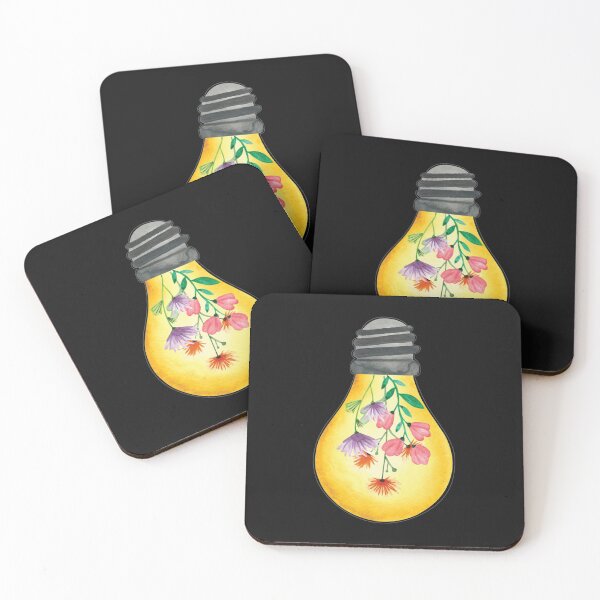 Item preview, lightbulb with flowers Classic designed and sold by BillyHopkins.