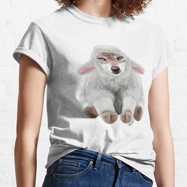 The Wolf in Sheep’s Clothing by Alice Monber Classic T-Shirt