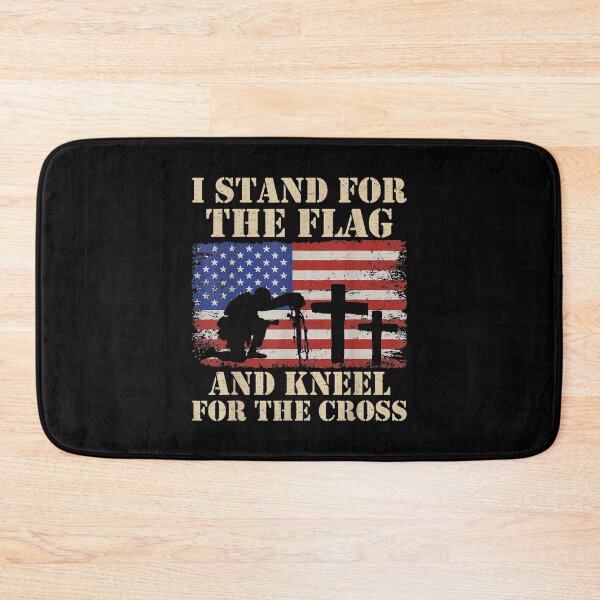 Artikelvorschau, Für Veteranen Stand Flag Kneel Cross Men entworfen und verkauft von irmansw.
