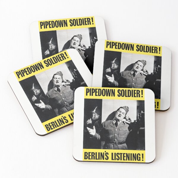 Item preview, "Berlins Listening!" World War II Propaganda c.1942 designed and sold by PAPERS plz.