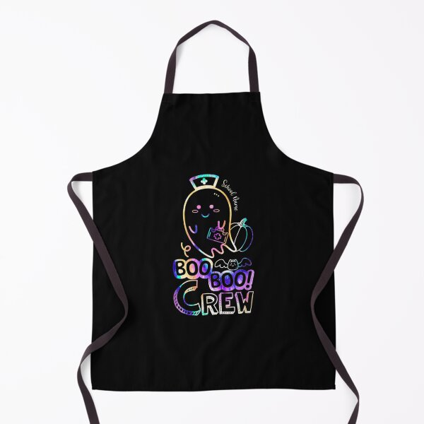 Item preview, Boo Cute Tie Dye Crew Halloween Ghost School Nurse designed and sold by eaedith33.