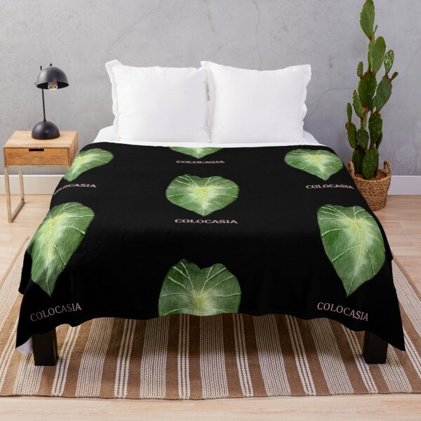 Item preview, Colocasia Houseplant Leaf with Name designed and sold by AlohaHound.