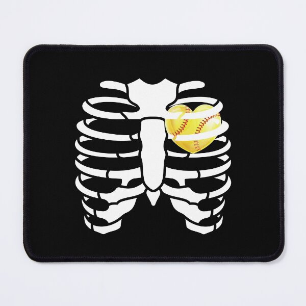Item preview, Softball Heart inside Ribs - Softball Halloween Costume designed and sold by CaitU.