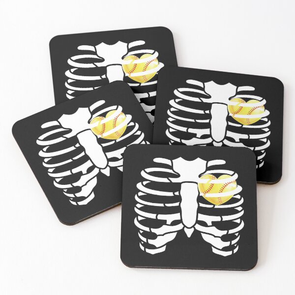 Item preview, Softball Heart inside Ribs - Softball Halloween Costume designed and sold by CaitU.