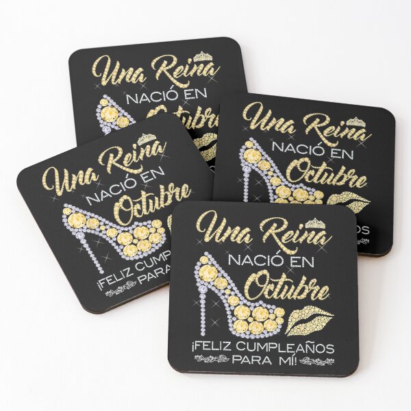 Item preview,  Una Reina Naci Octubre Spanish Birthday designed and sold by eaedith33.