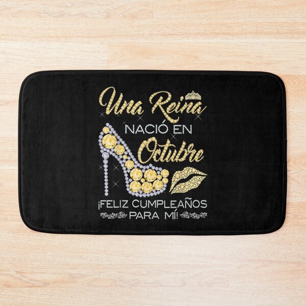 Item preview,  Una Reina Naci Octubre Spanish Birthday designed and sold by eaedith33.
