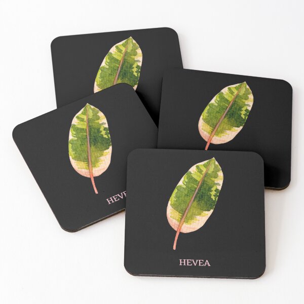 Item preview, Hevea Houseplant Leaf with Name designed and sold by AlohaHound.