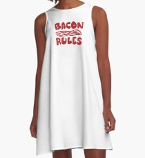 Bacon Rules A-Line Dress