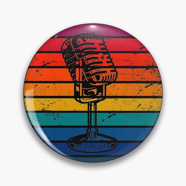 Item preview, Music Lover Retro Microphone designed and sold by Yernarb.