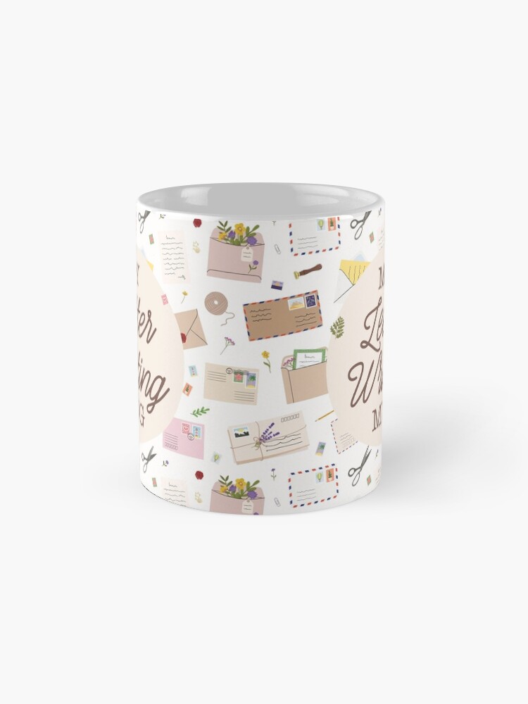 Alternate view of Letter Writing Mug