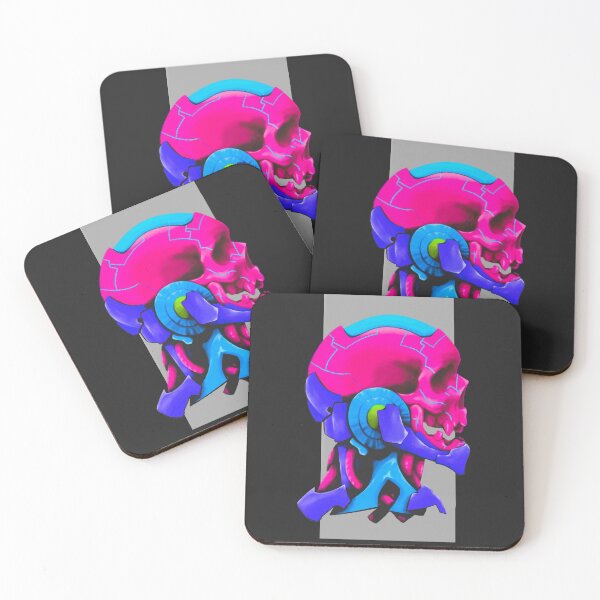 Item preview, Cyborg Skull full colour designed and sold by Colossus1928.