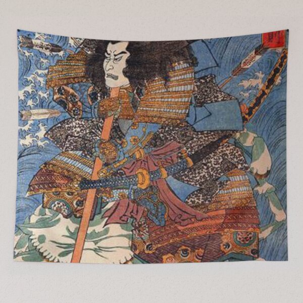 Item preview, Shimamura Danjo Takanori Riding the Waves on the Backs of Large Crabs designed and sold by loismalfin.