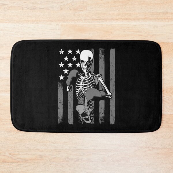 Item preview, Boxer Boxing Skeleton Athlete Halloween USA Flag designed and sold by GrandeDuc.