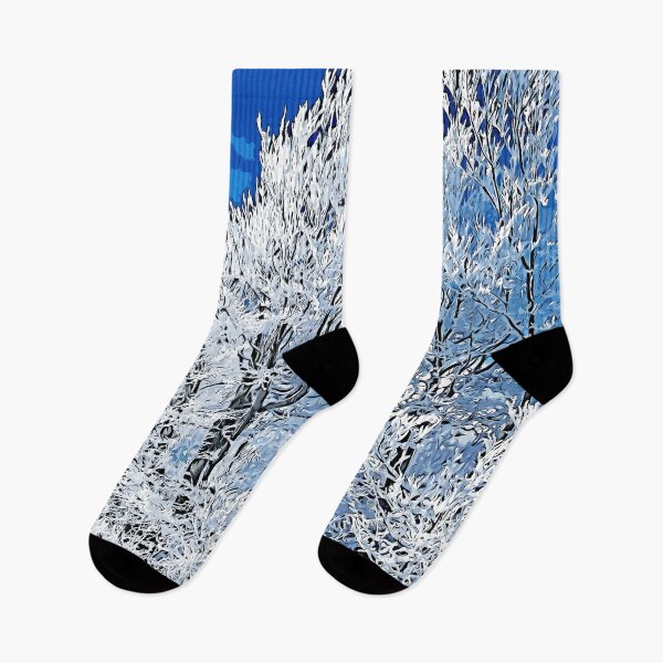 Item preview, Winter Landscape Сolor print designed and sold by artdragongift 15.