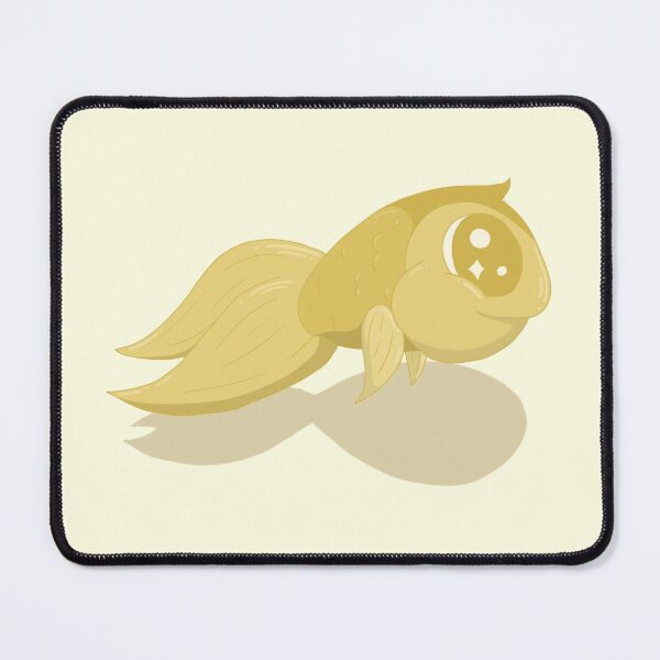 Item preview, Cartoon Fish Kitsune's Cutie Pie Animal Series (Goldie) designed and sold by TheFoxyWolfShop.