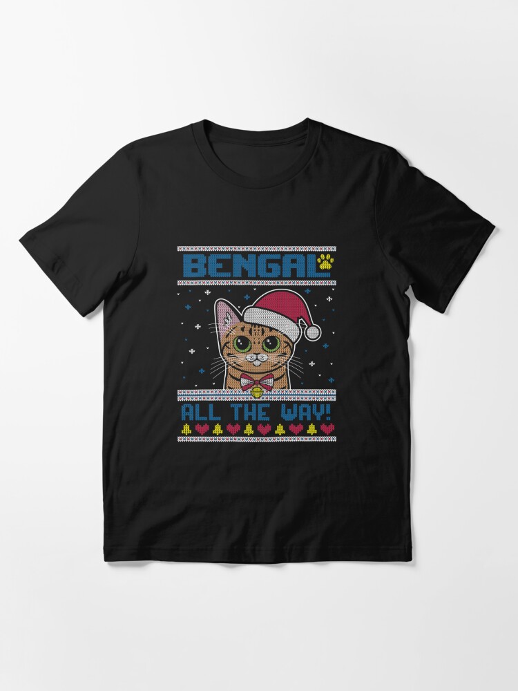 I Love Bengals Ugly Christmas Sweater T-Shirt