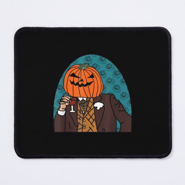 Item preview, Pumpkin Head Drinkin Halloween Horror Portrait designed and sold by irmansw.