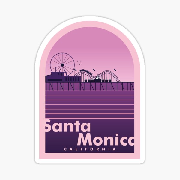 Item preview, Santa Monica Pier designed and sold by Ubenart.