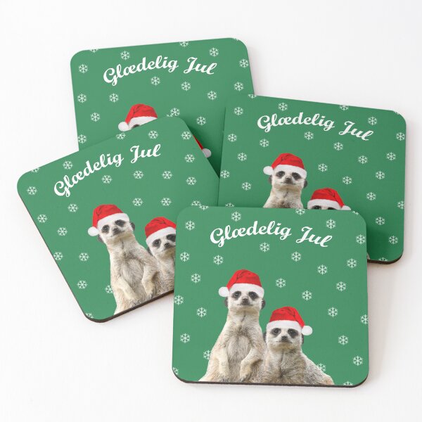 Item preview, Glædelig Jul Surikater designed and sold by quentinjlang.