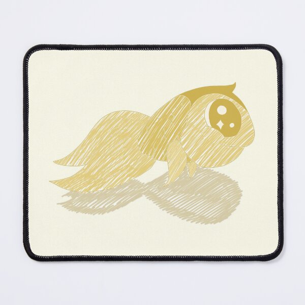 Item preview, Cartoon Fish Kitsune's Cutie Pie Animal Series Scribble Art (Goldie) designed and sold by TheFoxyWolfShop.