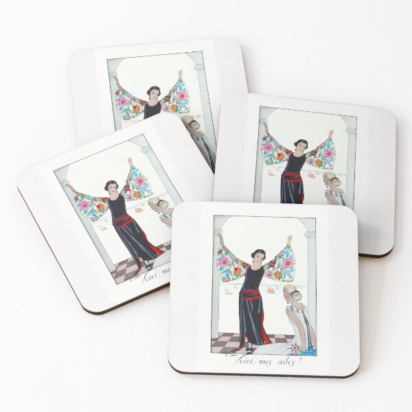 Item preview, GEORGE BARBIER HD - Voici mes ailes! (1923) designed and sold by Go Logo Designs.
