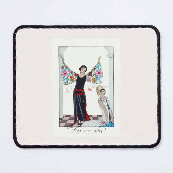 Item preview, GEORGE BARBIER HD - Voici mes ailes! (1923) designed and sold by Go Logo Designs.