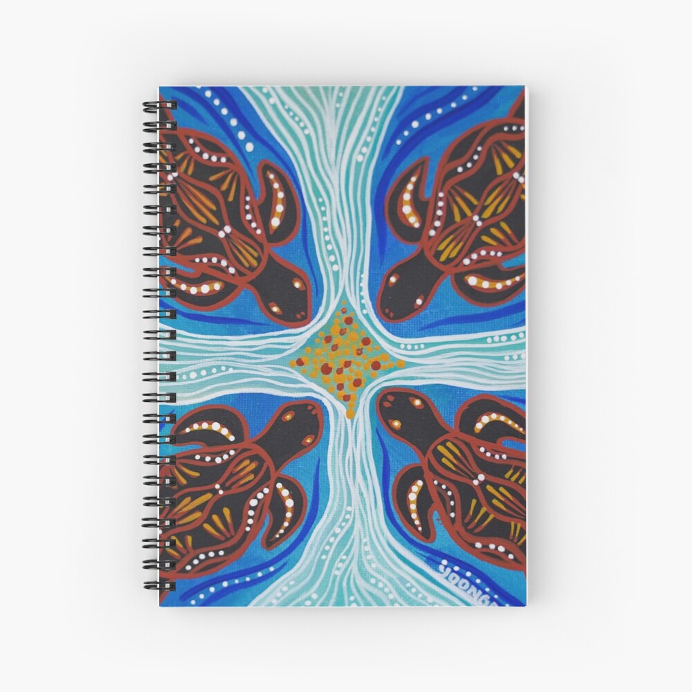 Item preview, Spiral Notebook designed and sold by NativeCreations.