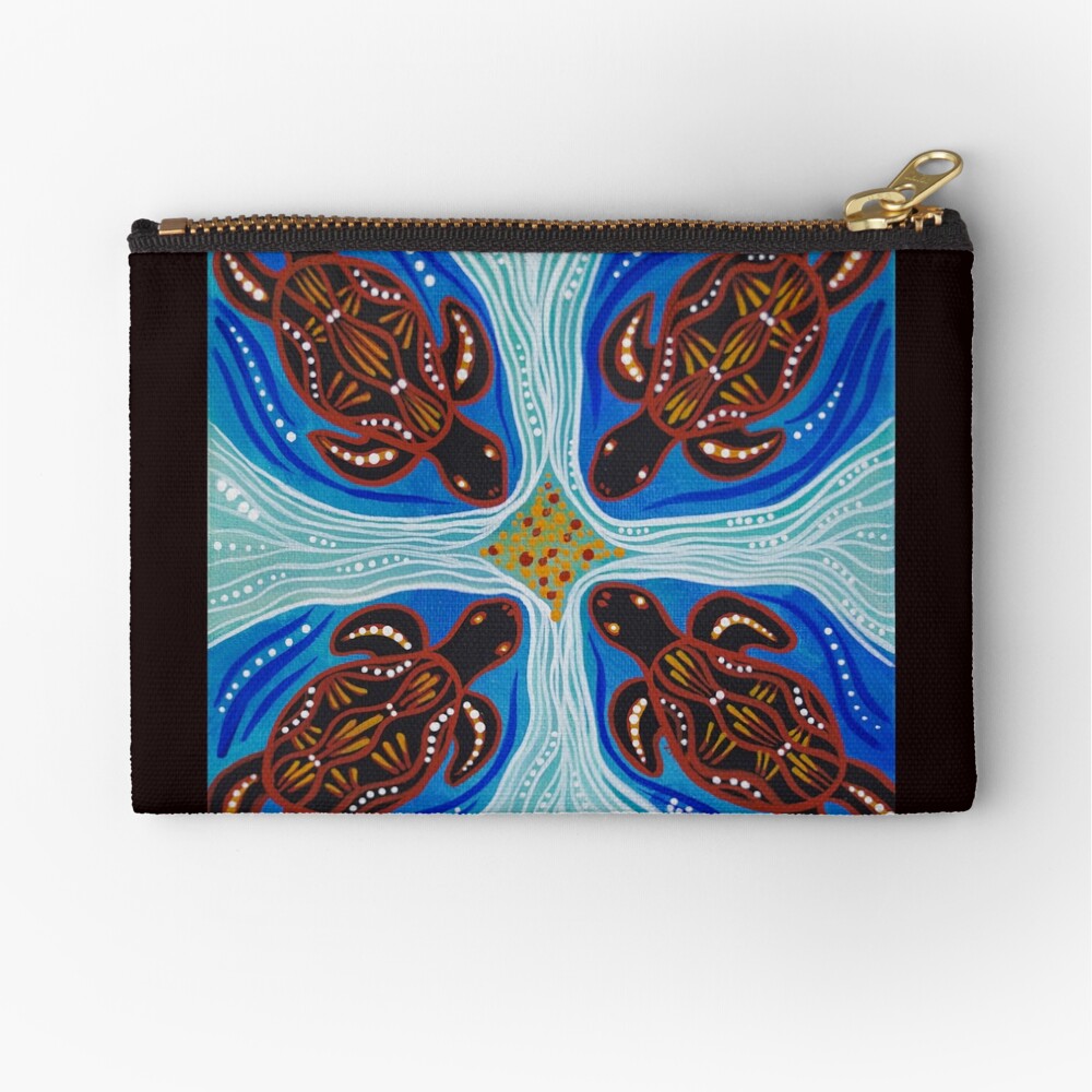 Item preview, Zipper Pouch designed and sold by NativeCreations.
