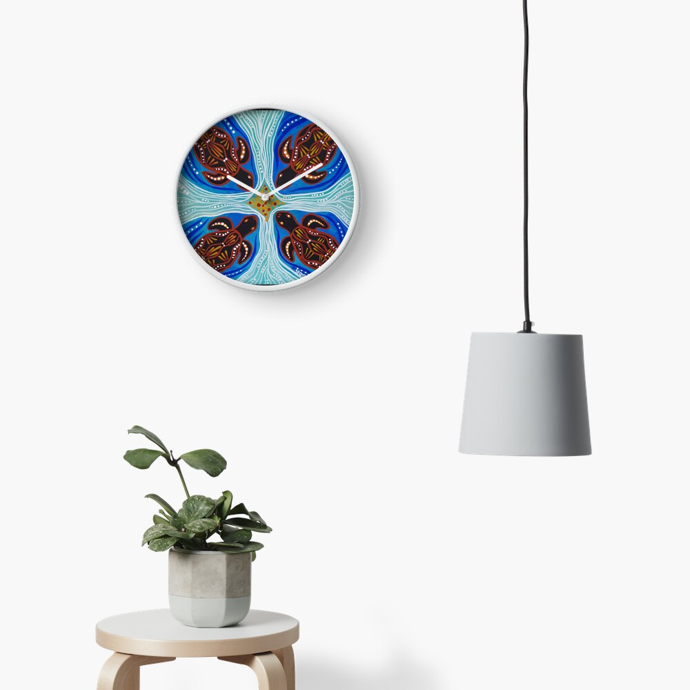 Item preview, Clock designed and sold by NativeCreations.