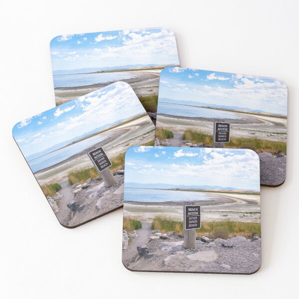 Item preview, Silver Sands Beach, Great Salt Lake designed and sold by PeterOliver787.