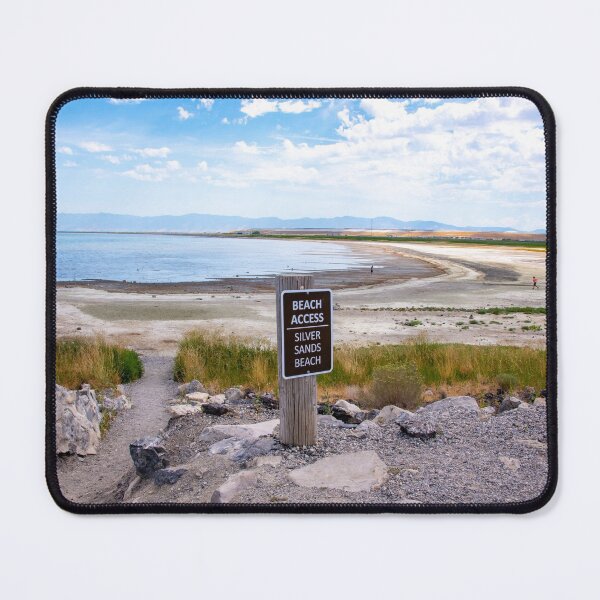 Item preview, Silver Sands Beach, Great Salt Lake designed and sold by PeterOliver787.