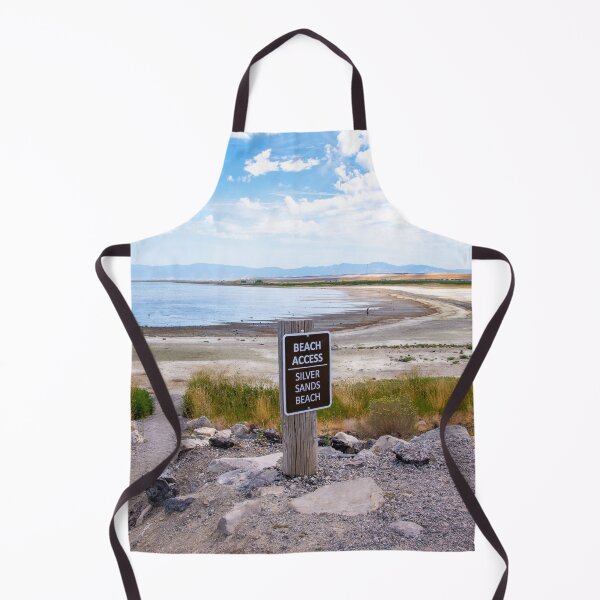 Item preview, Silver Sands Beach, Great Salt Lake designed and sold by PeterOliver787.