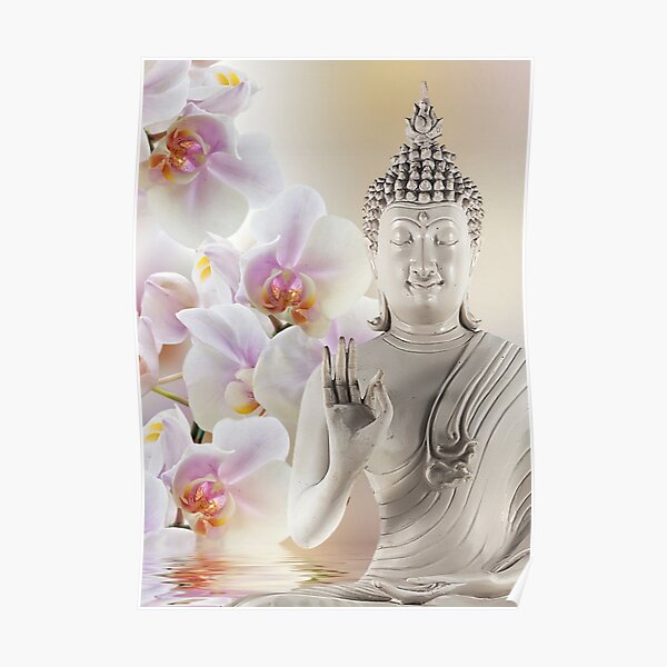 Posters Sur Le Theme M C3 ditation Buddha Redbubble